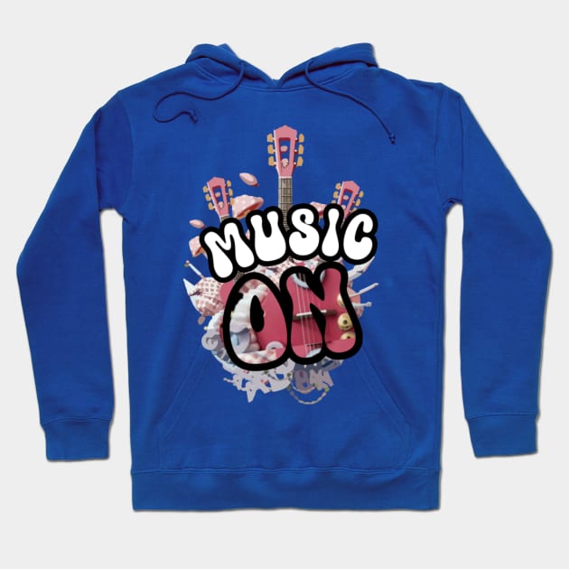 Music On New Designed Hoodies And Hoodie by Farhan S